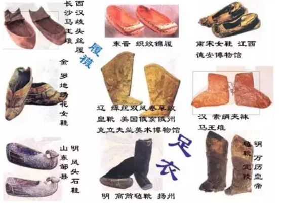 中国古代的足服怎么样？